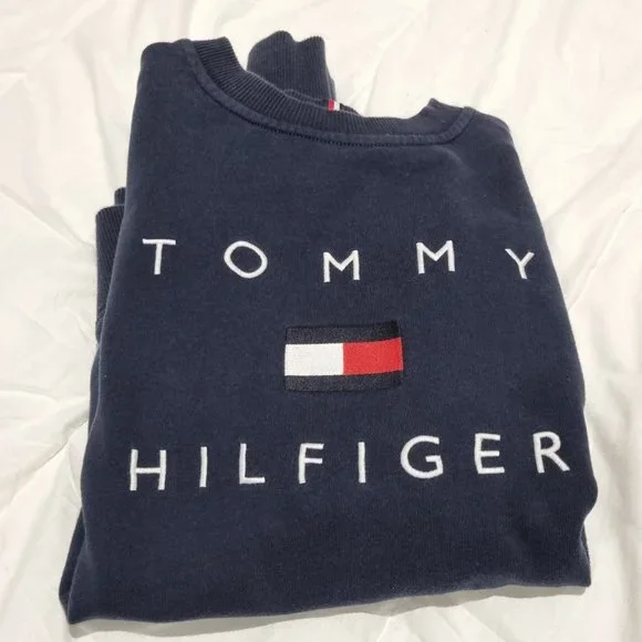 Tommy Hilfiger Men's Crew Neck Sweater Small Men's pre-Loved - Picture 3 of 7